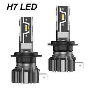NOVSIGHT H7 LED Headlight Bulbs 10000LM Replace Xenon Halogen 6500K Cold White - Picture 1 of 14