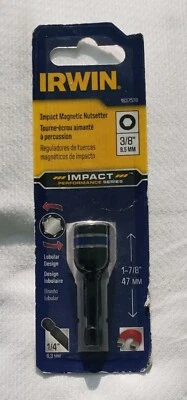 Irwin Impact Performance Series Magnetic Nutsetter 1837539, 1-7/8" x 3/8"  - Image 1 of 3