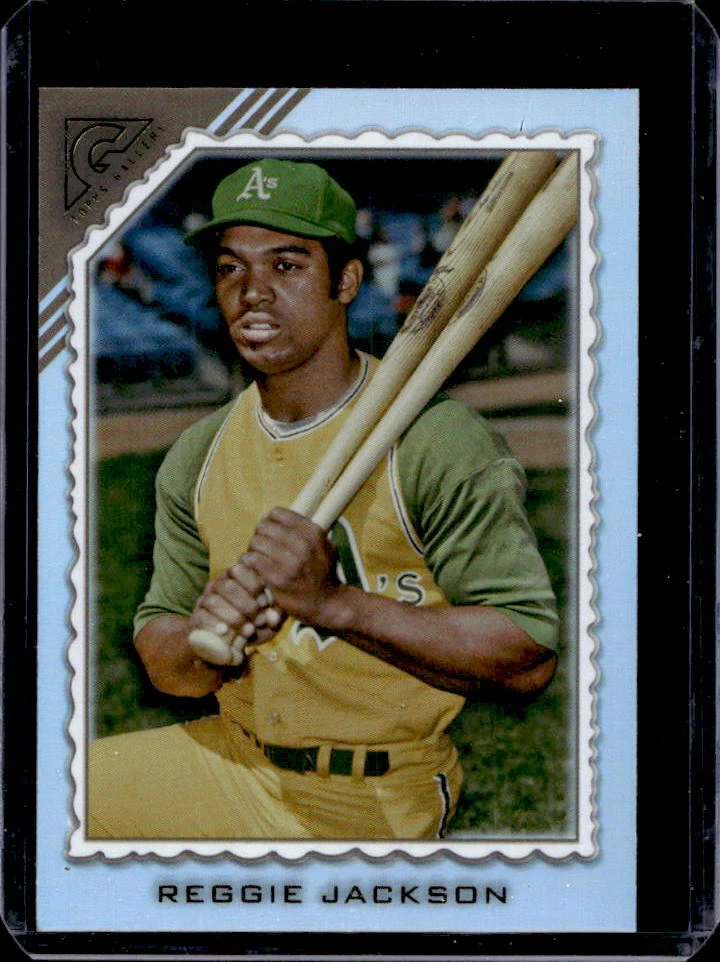 2022 Topps Gallery Reggie Jackson Rainbow Foil #92 Athletics