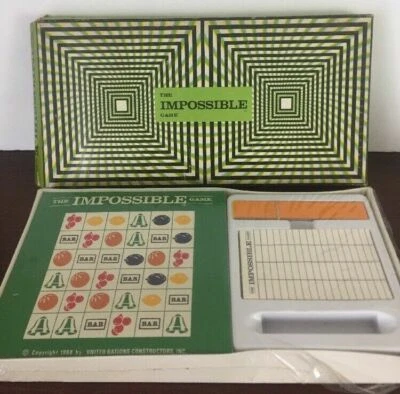 Vintage The Impossible Game 1968 United Nations Construction Inc.  CreaTec - Image 1 of 4