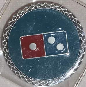 Domino's Pizza Safety & Loss Prevention Metal Challenge Coin Pizza Tiger - Picture 1 of 5