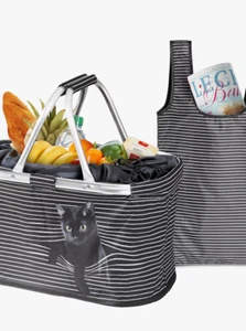 EINKAUFSKORB mit Tasche  1Stück  NEU  BILD1 - Bild 1 von 24