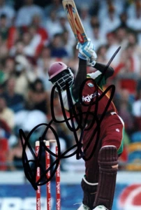 WEST INDIES CRICKET: ANDRE FLETCHER 'SPICEMAN' FIRMADO 6x4 ODI FOTO DE ACCIÓN + CERTIFICADO DE AUTENTICIDAD - Imagen 1 de 1