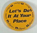 Vintage Suggestive Pin Let's Do It At Your Place Portage Project Cesa 12 Wi