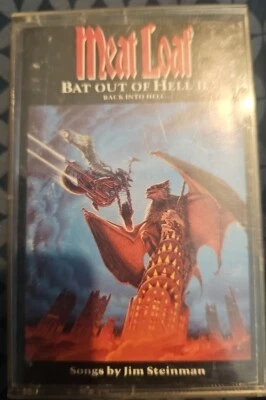 MEAT LOAF BAT OUT OF HELL II Back In To Hell Cassette TAPE 1984  - Image 1 of 4