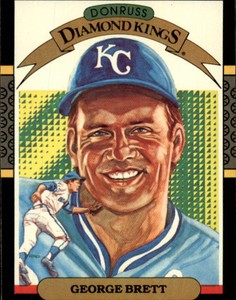 1987 Donruss Baseball #15 George Brett DK