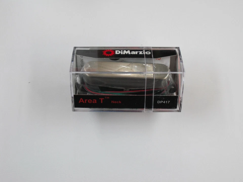 Pastilla DiMarzio Area T Telecaster CUELLO con cubierta de níquel crudo DP 417 Foto 1 de 1