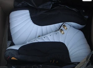 BRAND NEW NIKE AIR JORDAN XII (12) SIZE: 9.5 ORIGINAL (1996) White/Black-Taxi - Picture 1 of 5
