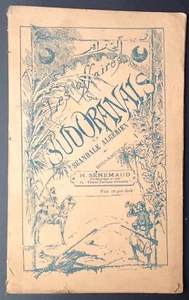 rare ALGÉRIE 1887 H.SÉNEMAUD : LES AFFAIRES DU SUD ORANAIS (SCANDALE BOU-AMEMA) - Picture 1 of 4