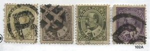 Canada KEVII 1903 7 cents to 50 cents used - Picture 1 of 1