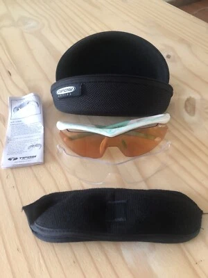 Gafas de sol tifosi slip t-1041 2147 con estuche y 2 lentes para mujer Foto 1 de 4