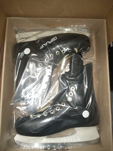 Schlittschuhe Herren Graf GTX 175 Schwarz Gr 9 - Bild 1 von 2