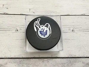 Disco de Hockey Brad Boyes Firmado Toronto Maple Leafs Autografiado NHL a - Imagen 1 de 1