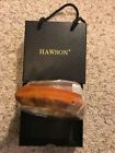 Hawson 47" Length Men's Tan Genuine Leather Belt with Carrying Case