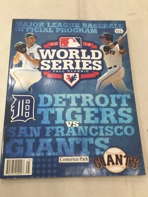 2012 World Series Program Magazine San Francisco Giants / Detroit Tigers - Image 1 of 4