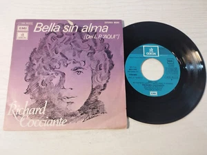Richard Cocciante Bella Sin Alma 1974 EMI - Single LP Vinilo 7" VG/VG - Imagen 1 de 4