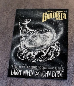 Póster promocional Green Lantern Ganthet's Tale 1992 John Byrne Larry Niven DC en muy buen estado - Imagen 1 de 1