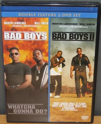 Bad Boys (1995) / Bad Boys II (2003) - DVD - Double Feature - Image 1 of 3