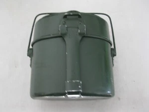 Green Metal Camp Cooking Kit - Picture 1 of 6