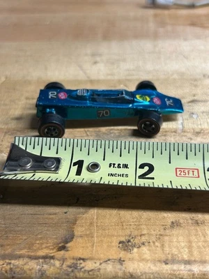 Hot Wheels Aqua Blue Lotus Turbine  Car Red Line - Image 1 of 4