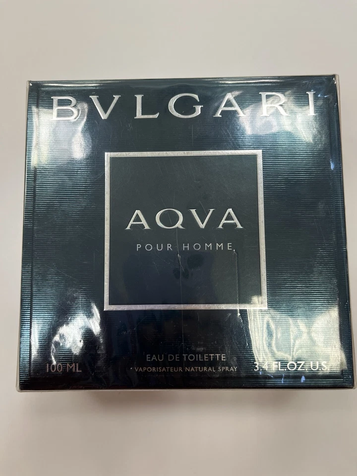Bvlgari Aqva Pour Homme Eau De Toilette Spray for Men  3.4oz(100ml) NEW! - Image 1 of 1