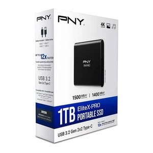 PNY SSD 1TB Laufwerk Pro EliteX-Pro USB 3.2 - Bild 1 von 4