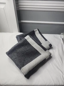 NWT Williams Sonoma Home Cashmere & Wool Equestrian Throw Pillow Covers"GRAY" - Picture 1 of 6