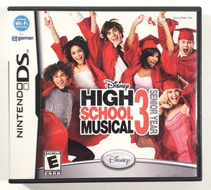 High School Musical 3: Senior Year (Nintendo DS, 2008) CIB Completo con Manual - Imagen 1 de 5