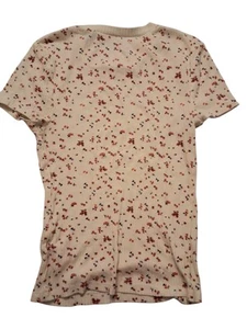 No Boundaries Girl's Short Sleeve - Flower Print Size L - Picture 1 of 2