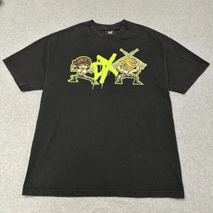 T-shirt vintage WWE WWF DX D Generation X Shawn Michaels Triple H Mooning taglia XL - Foto 1 di 6