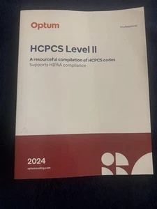 2024 Optum Professional HCPCS Level II: A resourceful Compilation of HCPCS codes - Bild 1 von 4