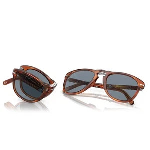 Persol Steve McQueen Ltd Edition Folding Sunglasses 714SM Polarized Havana - Picture 1 of 14