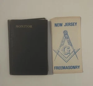 Masonic MONITOR of the Grand Lodge of New York 1910 Rare Antique + NJ Masonry - Picture 1 of 4