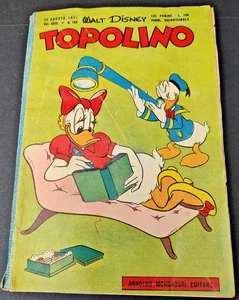 TOPOLINO LIBRETTO n. 169 anno 1957 Walt Disney originale - Foto 1 di 5