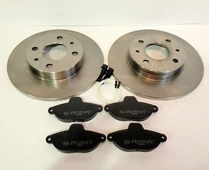 FIAT PUNTO 1.2 8v MK2 FRONT BRAKE DISCS AND PADS 1999-2005 - Picture 1 of 1