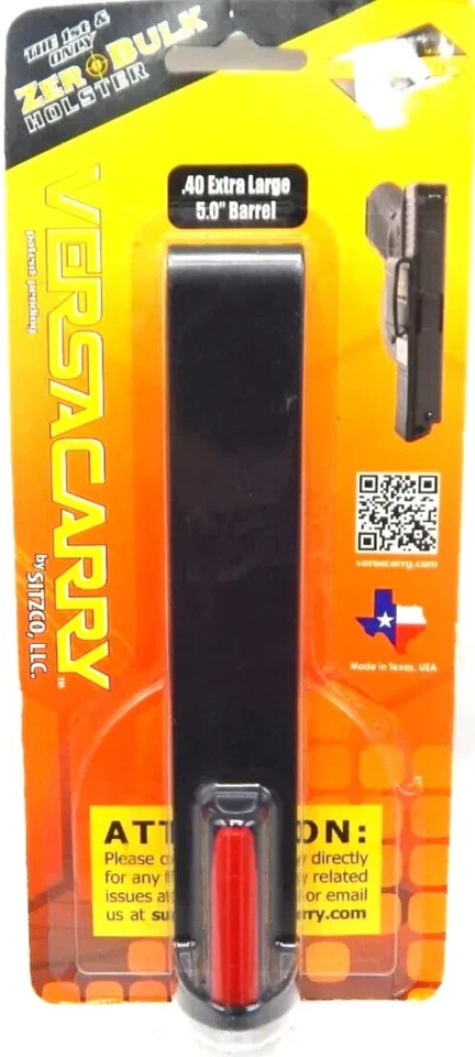 Versacarry ZeroBulk Holster .40 S&W X-Large 5in Barrel #99048 EP - Image 1 of 1
