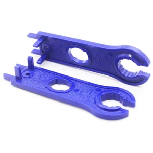 2PCS Solar Connector Tool for MC-4 Spanner Wrench PV Panel Wire Connect Blue - Picture 1 of 4