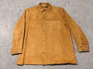 Schiatti & Co Lederjacke Herren Large Wilkes Bashford Mantel Satin gefüttert Vintage - Bild 1 von 22