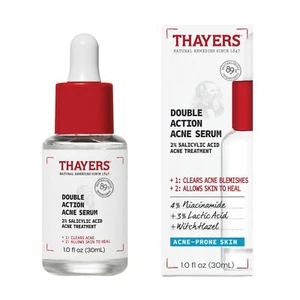 Suero para acné de doble acción Thayers 1 fl oz tratamiento con ácido salicílico de fuerza máxima - Imagen 1 de 6