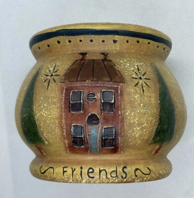 Portavelas Lang Primitivo AMIGOS Diseño Popular Foto 1 de 4