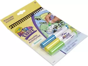 Almohadilla de actividad reutilizable Crayola color y borrado, dinosaurios - Imagen 1 de 5