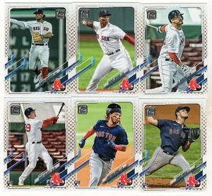 JUEGO COMPLETO 2021 TOPPS GOLD STAR EQUIPO PARALELO RED SOX 20 CARTAS DEVERS DALBEC - Imagen 1 de 1