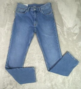 H&M - & Denim blu chiaro lavaggio SLIM COUPE' ÉTROITE 30 X 32 UOMO - Foto 1 di 10