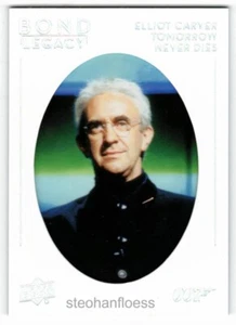 2019 Upper Deck James Bond Collection Legacy Tier 1 BL-18 Elliot Carver - Picture 1 of 1
