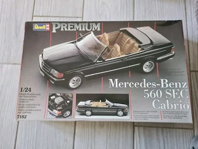 1:24 REVELL PREMIUM MERCEDES 560 SEC cabrio - Immagine 1 di 2