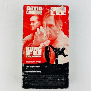 Kung Fu - The Movie VHS David Carradine, Kerrie Keane, Mako - Picture 1 of 3