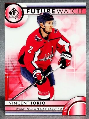 2023-24 SP Authentic Future Watch Limited Red #132 Vincent Iorio - Image 1 of 2