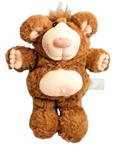 Vintage Persimmon Teddy Bear Furskins 1985 Xavier Roberts Coleco Plush Toy - Picture 1 of 8