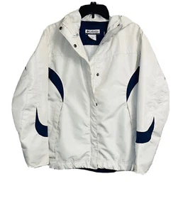 Columbia Sportswear Women’s Hoodie Waterproof Jacket Off white -Size S - Picture 1 of 6