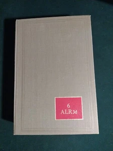 American Law Reports Vol 6 ALR 3d Cases & Annotations (HC 1966) & supplement - Picture 1 of 12